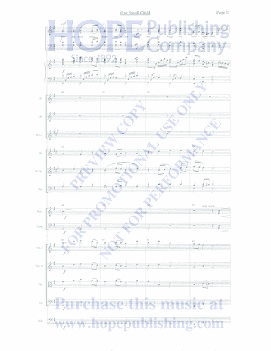 Emmanuel Emmanuel Orchestra scores gallery preview page 129