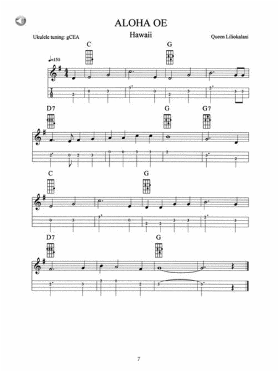 Ukulele Songs Around the World Acoustic Guitar scores gallery preview page 8