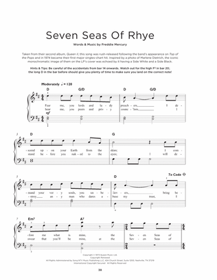 Seven Seas Of Rhye