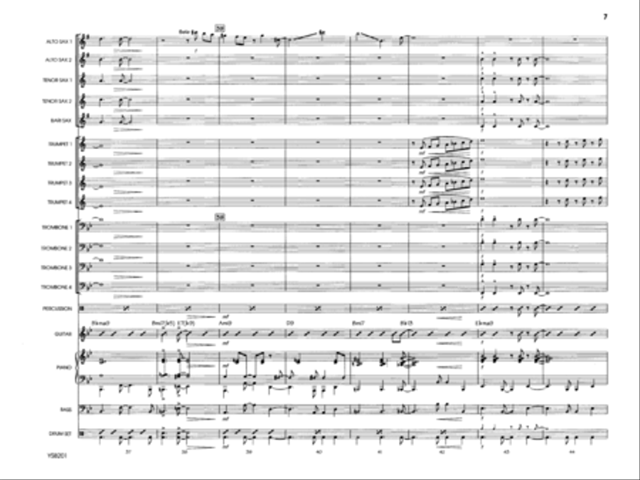 Salsa Nueva Salsa Nueva Jazz Ensemble scores gallery preview page 7