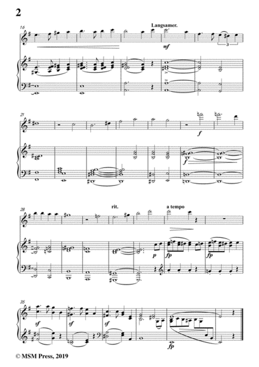 Schumann-Der arme Peter 2,for Flute and Piano image number null