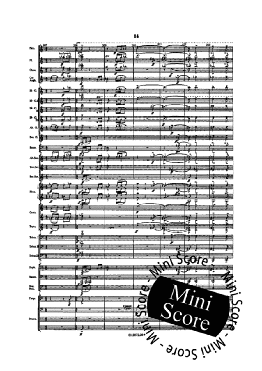 Atmospheres Concert Band scores gallery preview page 38