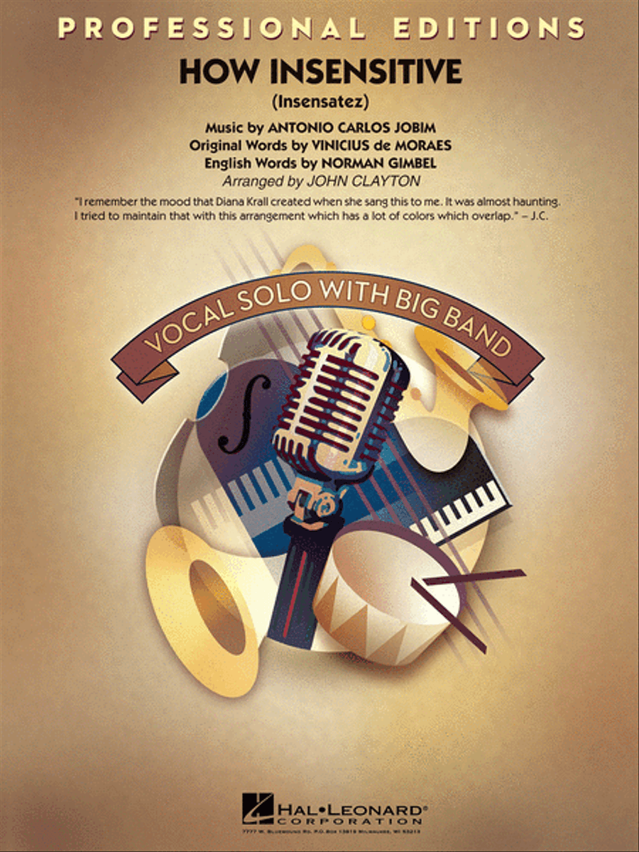 How Insensitive (Insensatez) (Emi) Jazz Ensemble scores gallery preview page 1