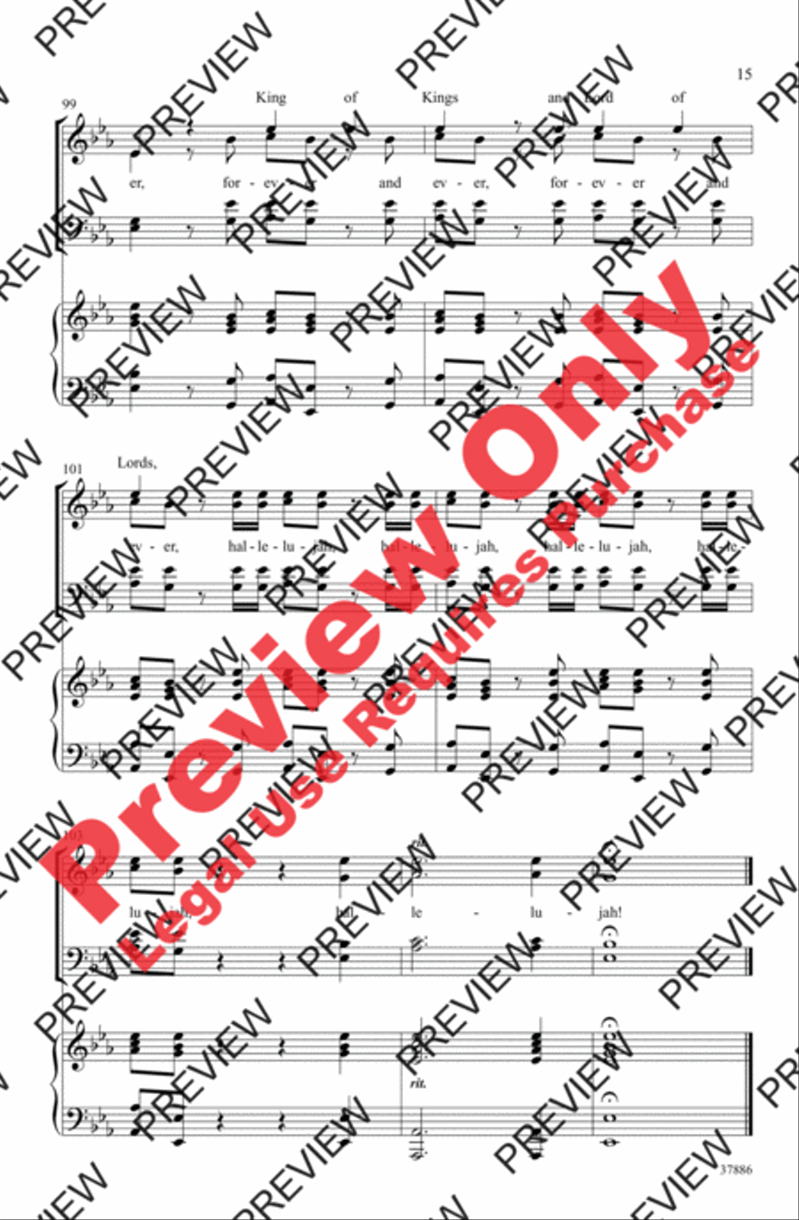 A Classic Christmas 4-Part scores gallery preview page 15