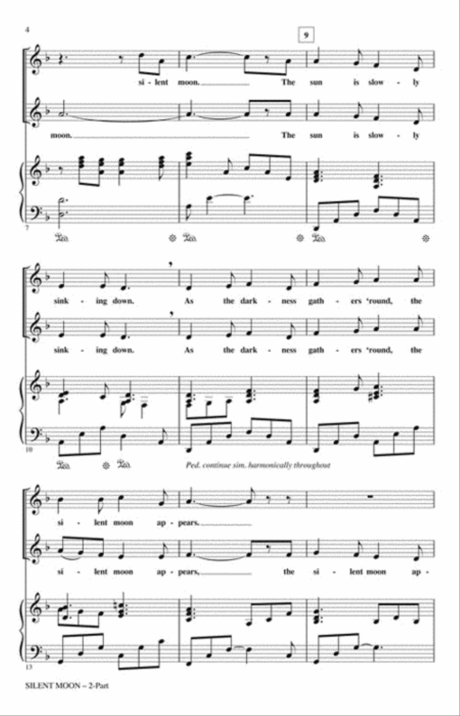 Silent Moon 2-Part scores gallery preview page 3