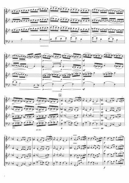 String Quartet No.1 in G minor - Claude Debussy (Arranged for Saxophone Quartet)