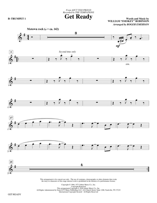 Get Ready (from Ain't Too Proud) (arr. Roger Emerson) - Bb Trumpet 1