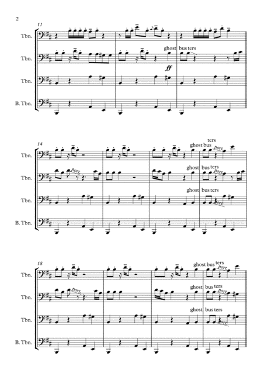 Jetthanat.T Jetthanat.T Brass Ensemble scores gallery preview page 2