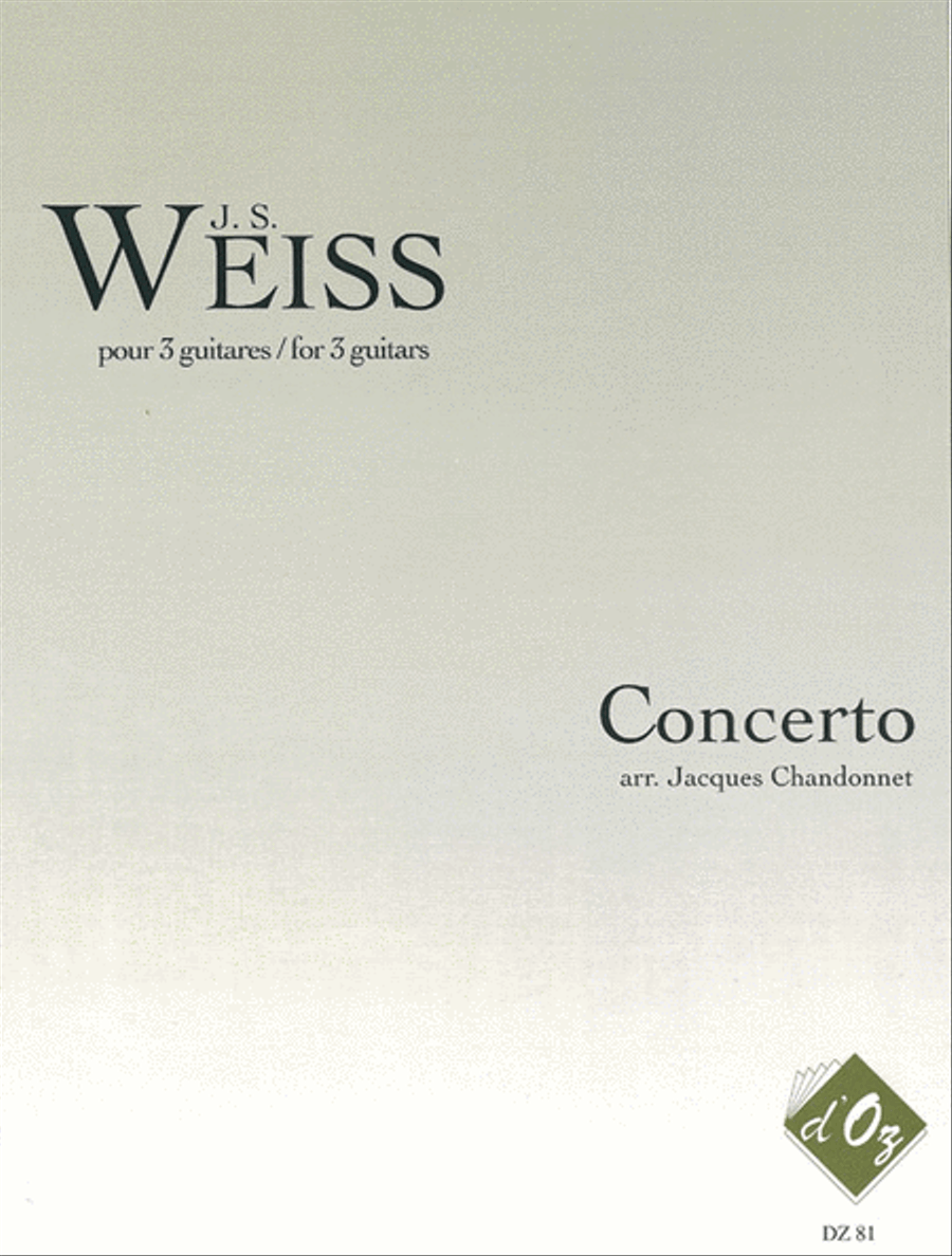 Concerto Guitar Ensemble scores gallery preview page 1