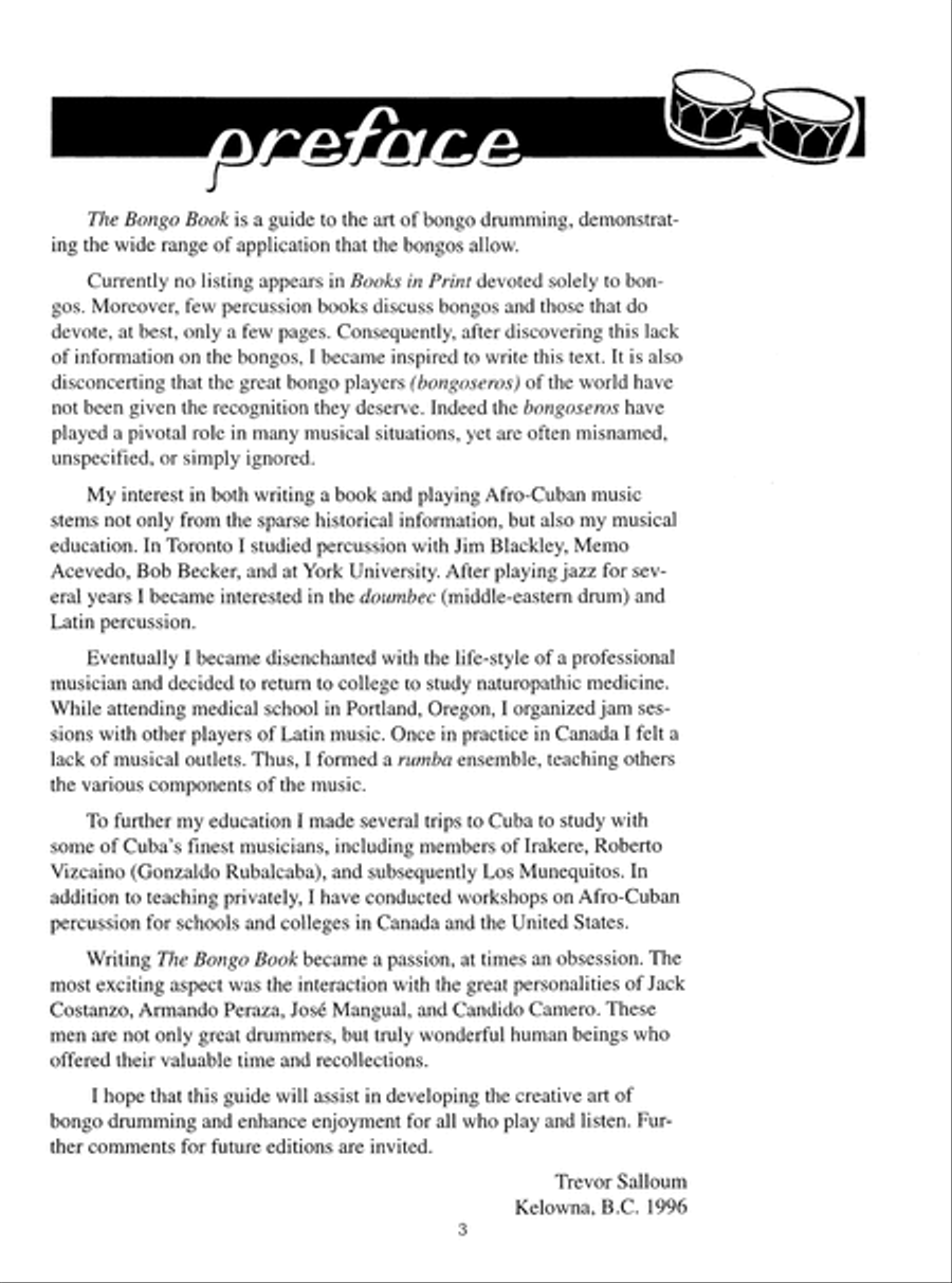 The Bongo Book Percussion scores gallery preview page 9