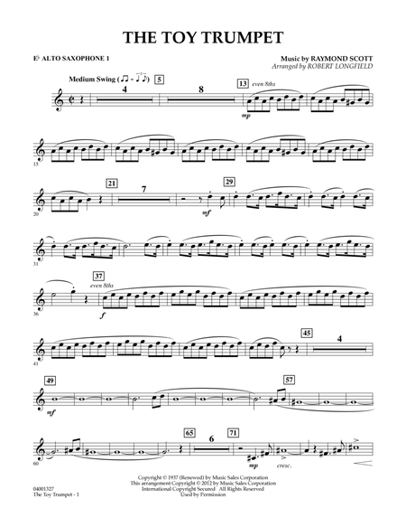Toy Trumpet (Trumpet Solo & Section Feature) - Eb Alto Saxophone 1