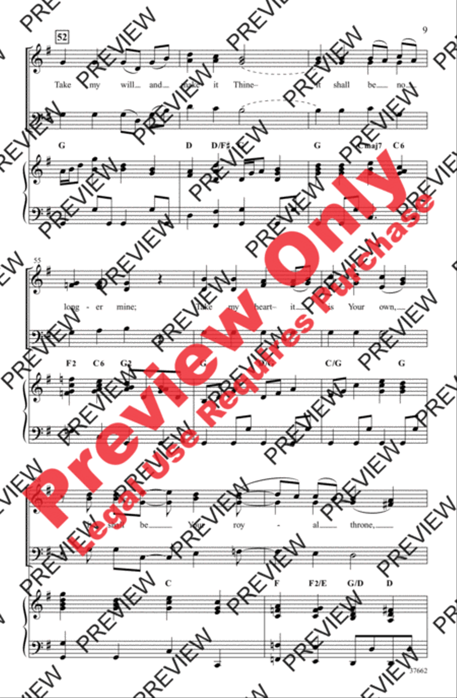 Glory to God Forever 3-Part scores gallery preview page 9