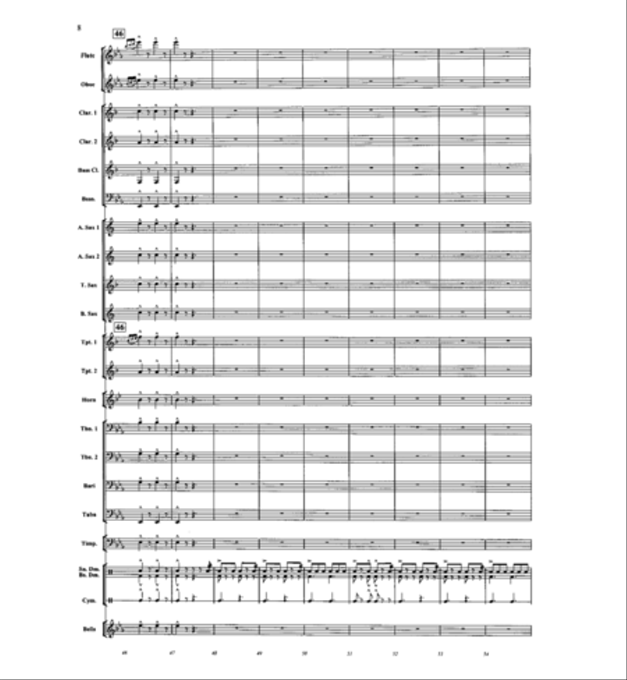 In The Center Ring Concert Band scores gallery preview page 8