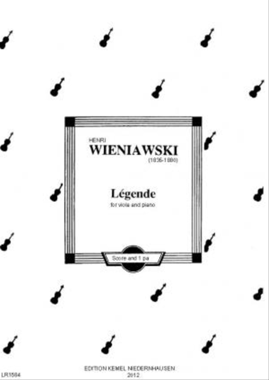 Legende Legende Piano Accompaniment scores gallery preview page 1