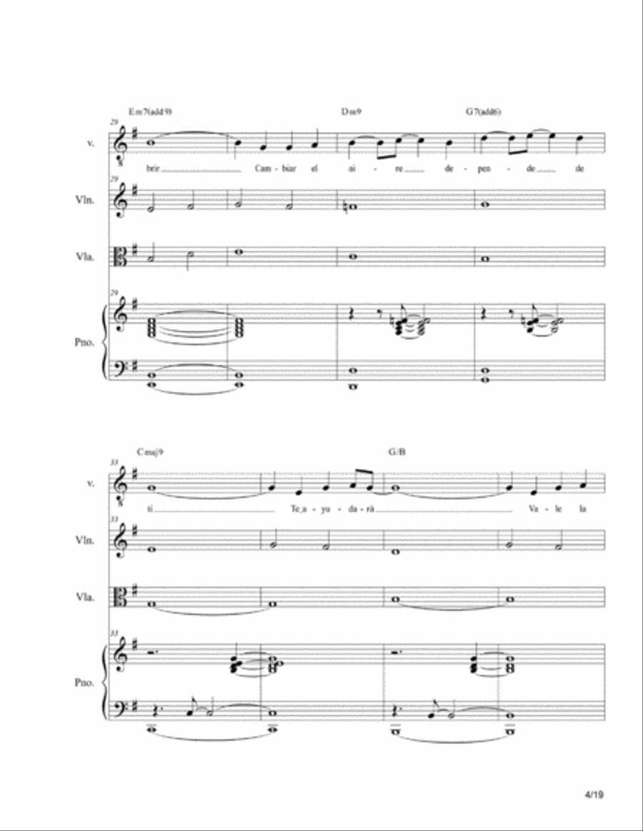 Color Esperanza Color Esperanza Small Ensemble scores gallery preview page 4