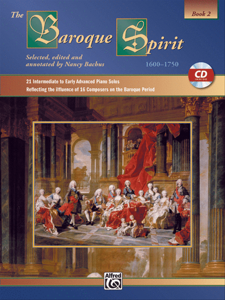The Baroque Spirit (1600--1750), Book 2 Piano Solo scores gallery preview page 1