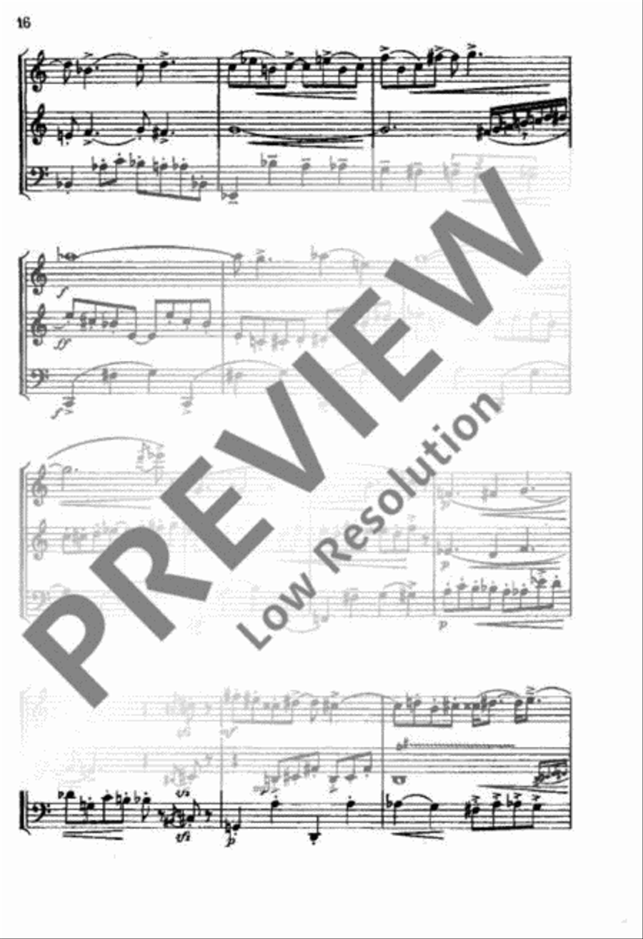 Divertissement Bassoon scores gallery preview page 17