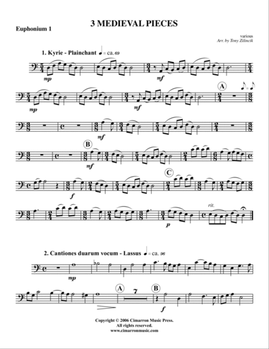 3 Medieval Pieces EETT scores gallery preview page 5