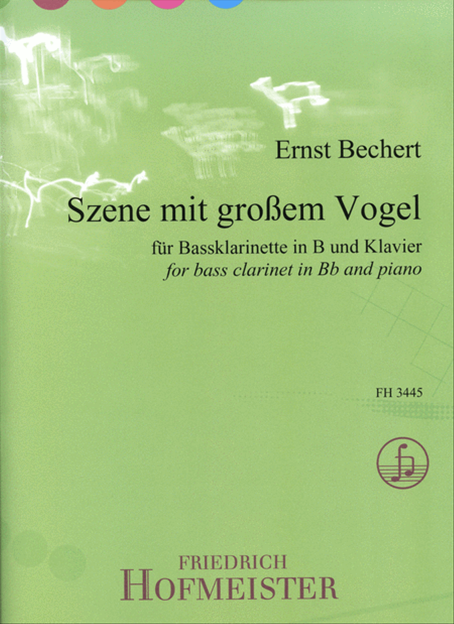 Szene mit grossem Vogel Bass Clarinet scores gallery preview page 1
