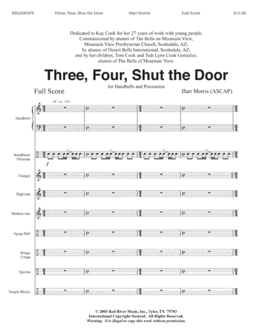 Three Four Shut the Door