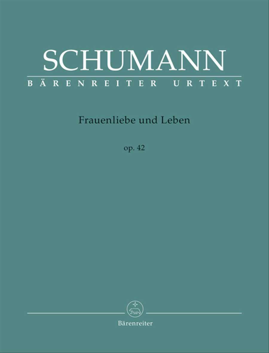 Frauenliebe und Leben op. 42 Voice scores gallery preview page 1