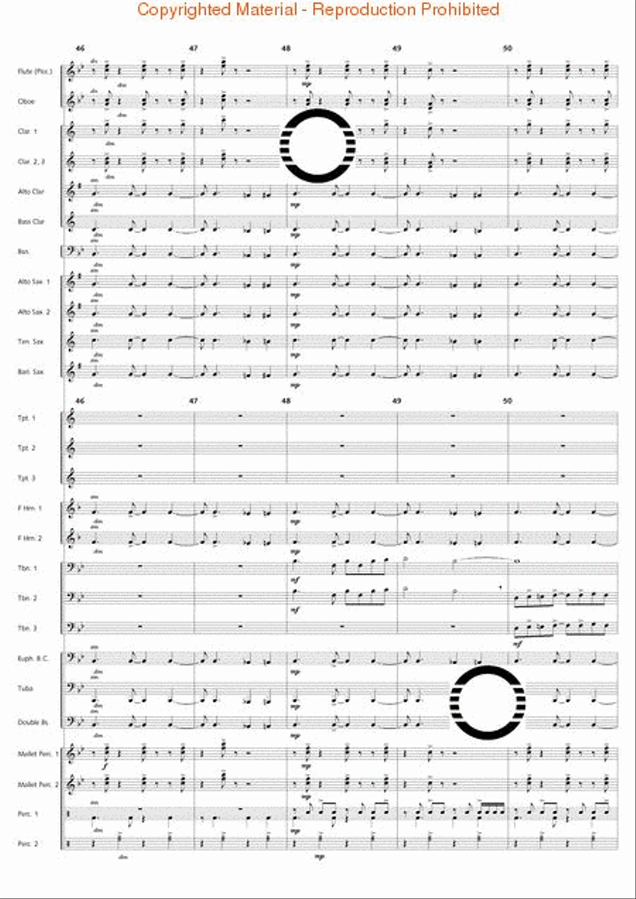 All Aboard! Concert Band scores gallery preview page 11