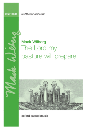 Book cover for The Lord my pasture will prepare
