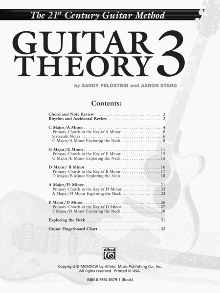 Belwin's 21st Century Guitar Theory 3