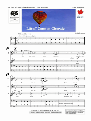 Liftoff Cannon Chorale