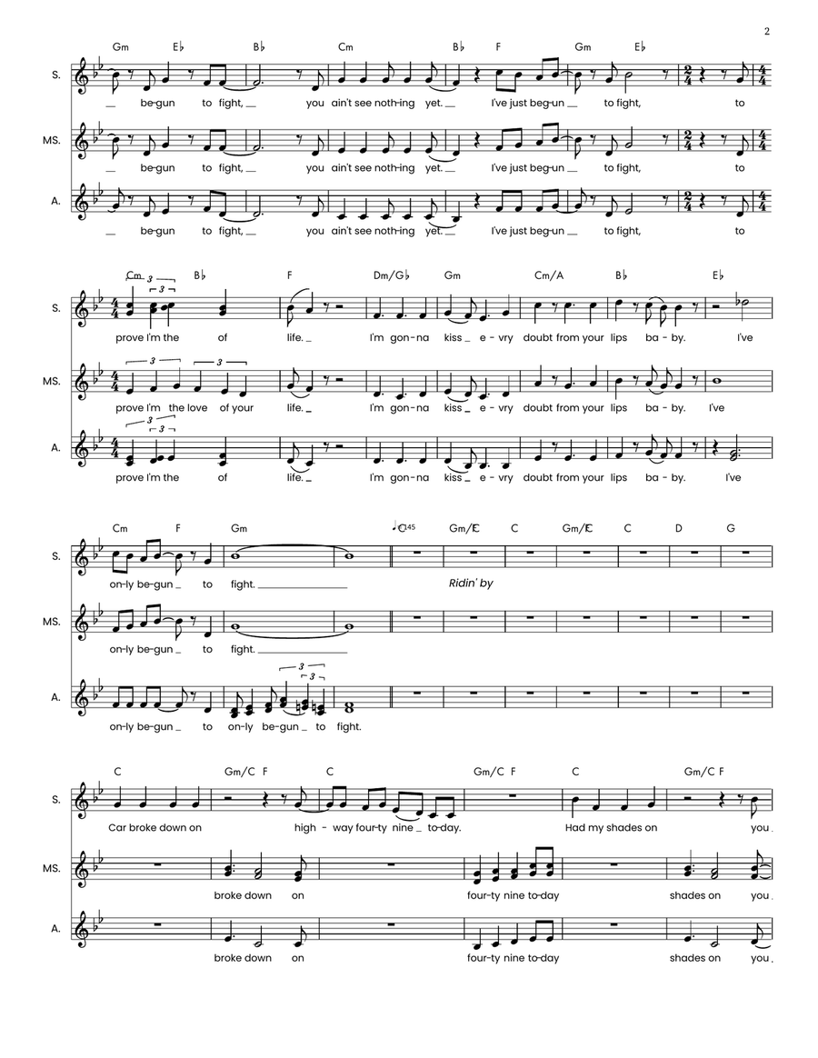 Fragile Not Broken Fragile Not Broken SSA scores gallery preview page 2
