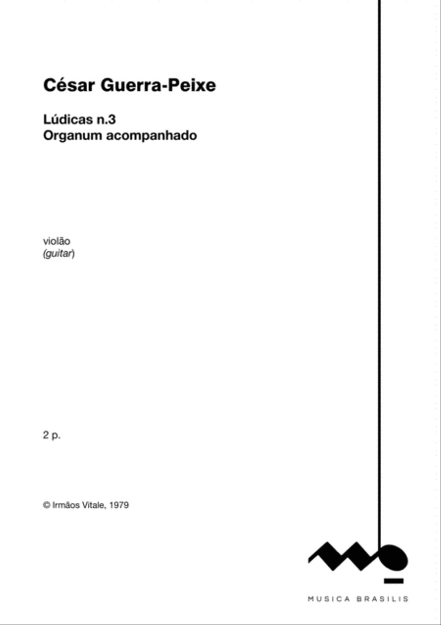 Lúdicas n.3 Classical Guitar scores gallery preview page 2