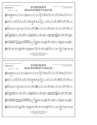 Everybody (Backstreet's Back) (arr. Tom Wallace) - Clarinet 2