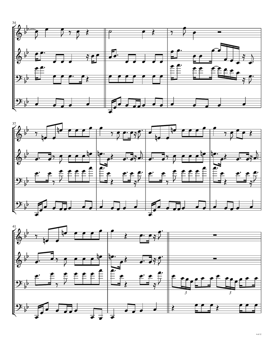 Fire Brass Ensemble scores gallery preview page 5