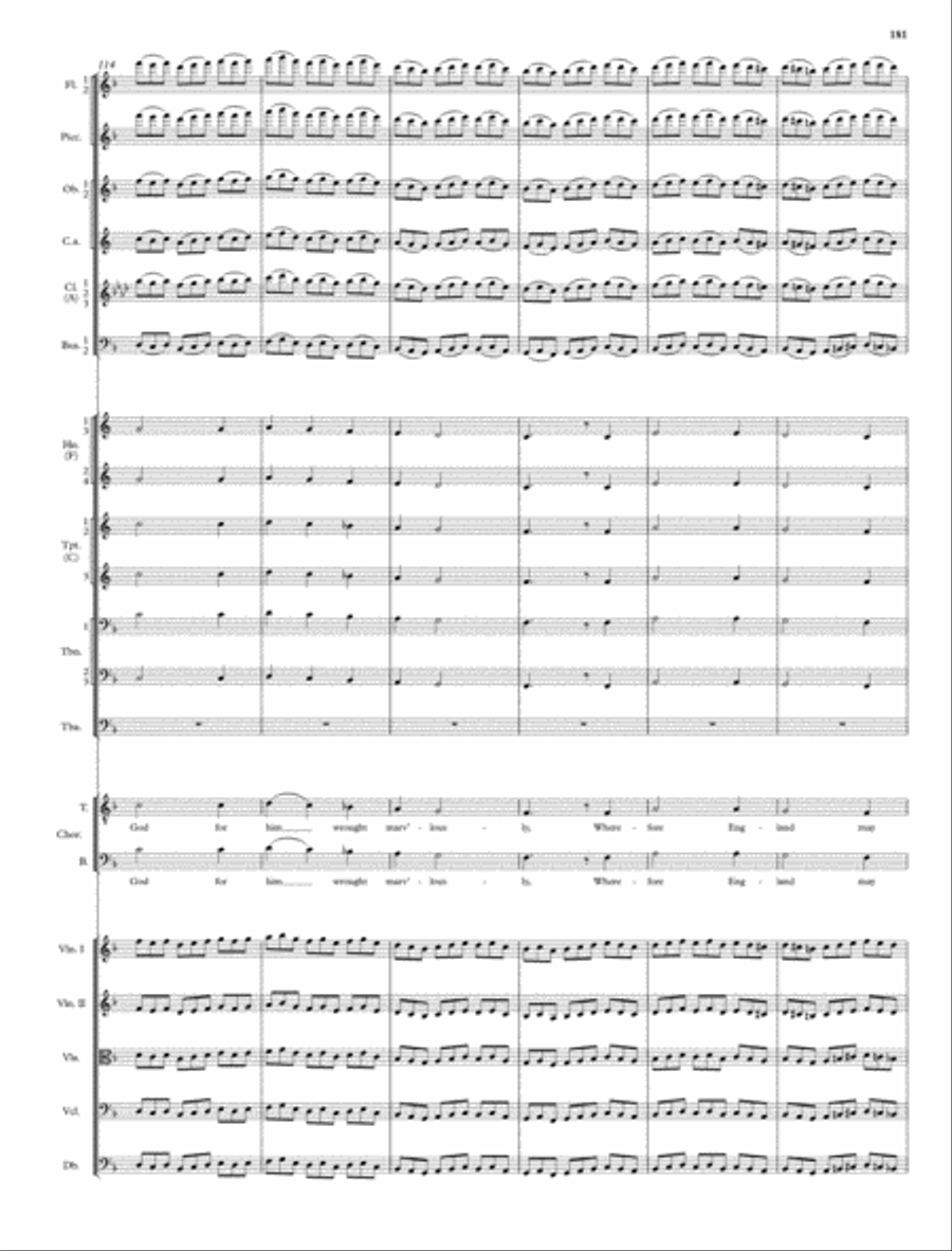Henry V - A Shakespeare Scenario Choir scores gallery preview page 7