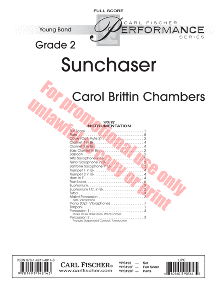 Sunchaser image number null