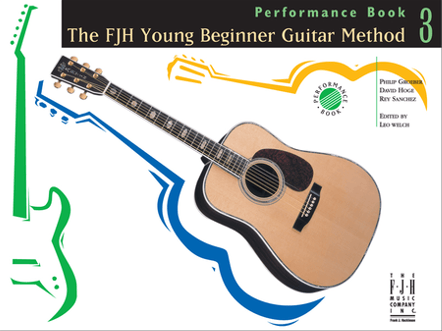 The FJH Young Beginner Guitar Method - Performance Book 3 Guitar scores gallery preview page 1
