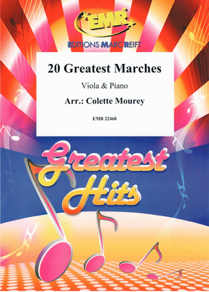 Book cover for 20 Greatest Marches