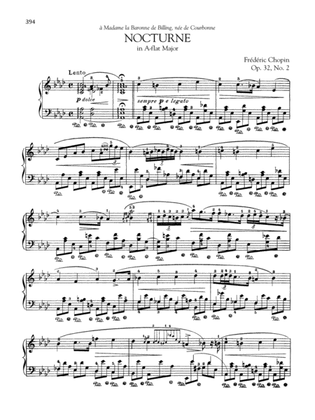 Book cover for Nocturne in A-flat Major, Op. 32, No. 2