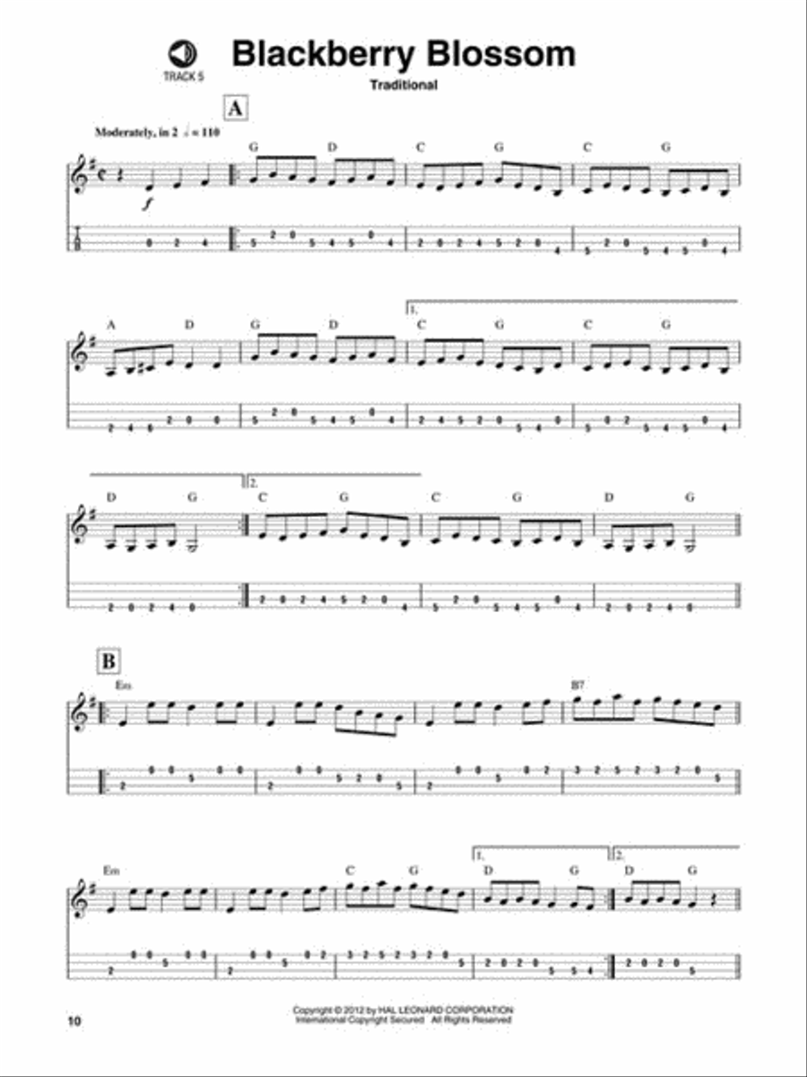 Bluegrass Acoustic Guitar scores gallery preview page 5