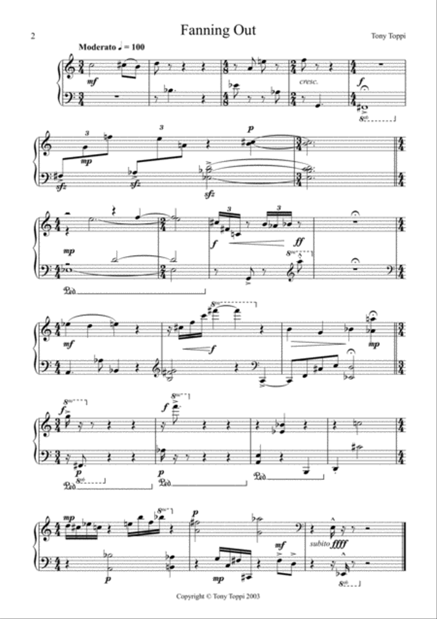 Randomness Piano Solo scores gallery preview page 2