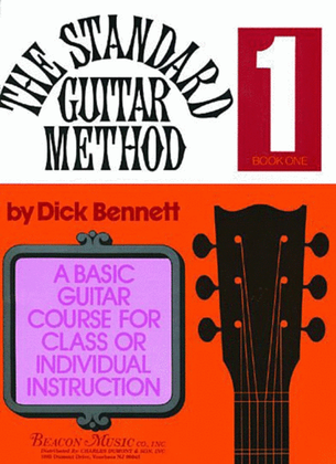 Book cover for Standard Guitar Method Book 1