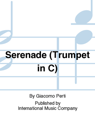 Book cover for Serenade (Trumpet In C)