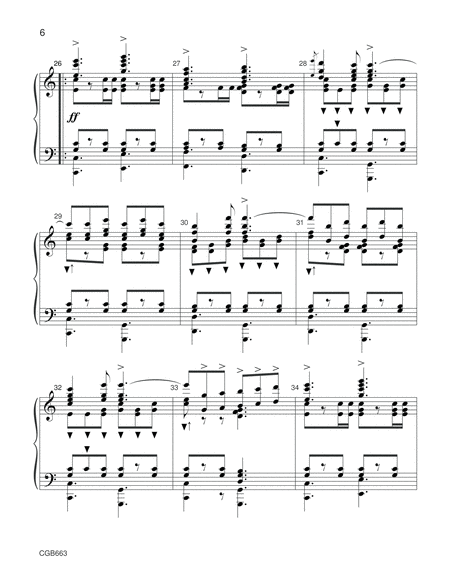 Semper Fidelis (March) - Handbell Score image number null