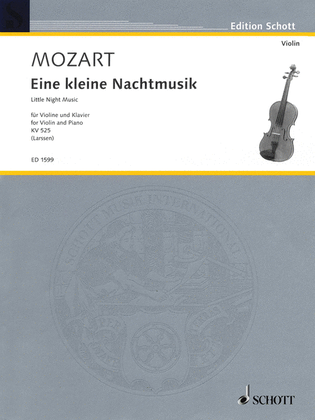 Book cover for Eine kleine Nachtmusik K. 525
