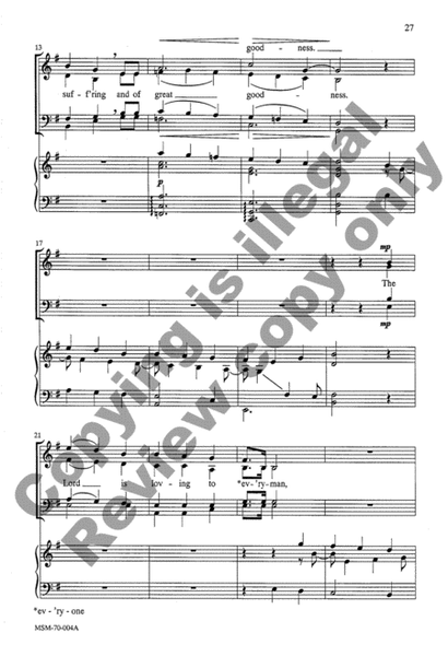 Great Is the Lord (Choral Score) image number null