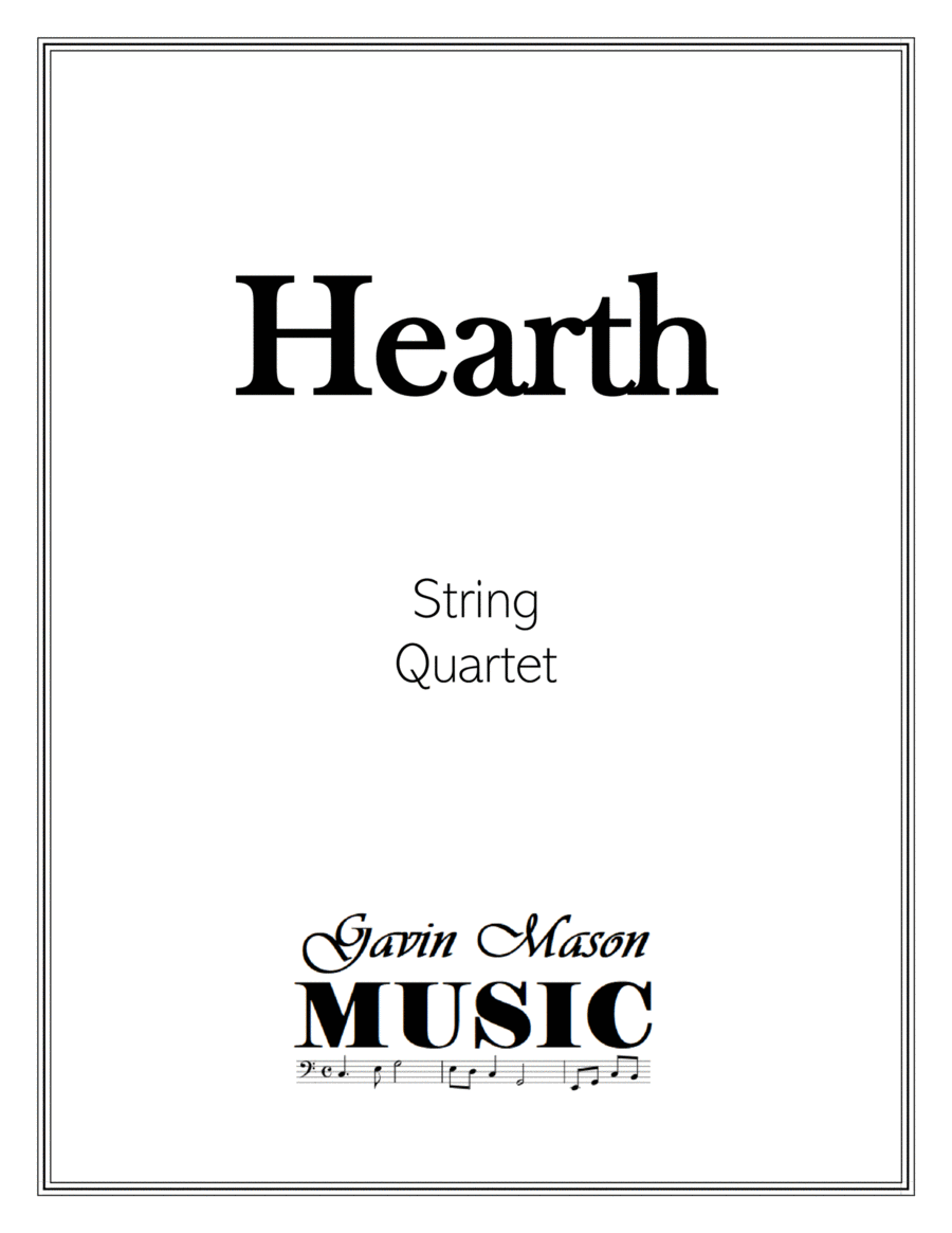 Hearth (String Quartet) String Quartet scores gallery preview page 1