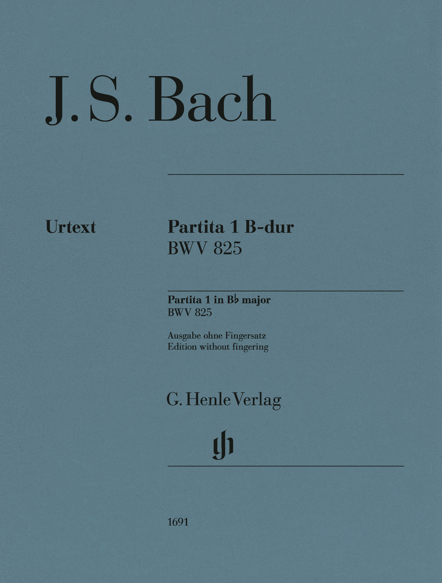 Partita No. 1 in B-Flat Major, BWV 825