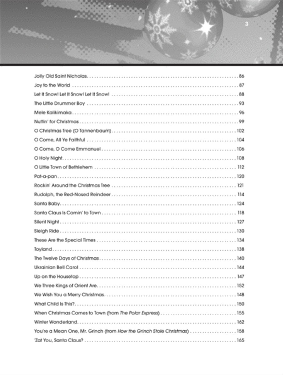 The Giant Book of Christmas Sheet Music Easy Piano scores gallery preview page 7