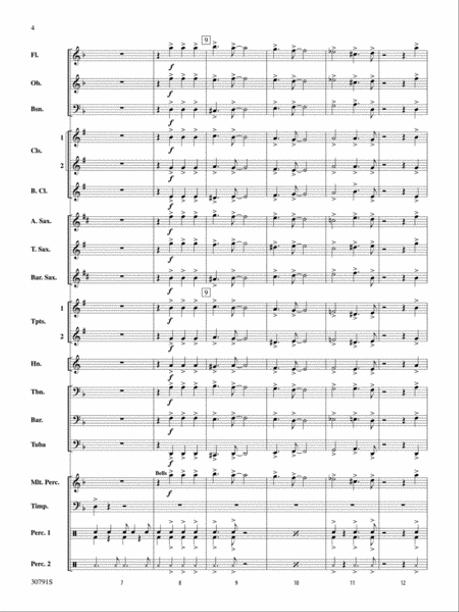 It Had Better Be Tonight (Meglio Stasera) Concert Band scores gallery preview page 3