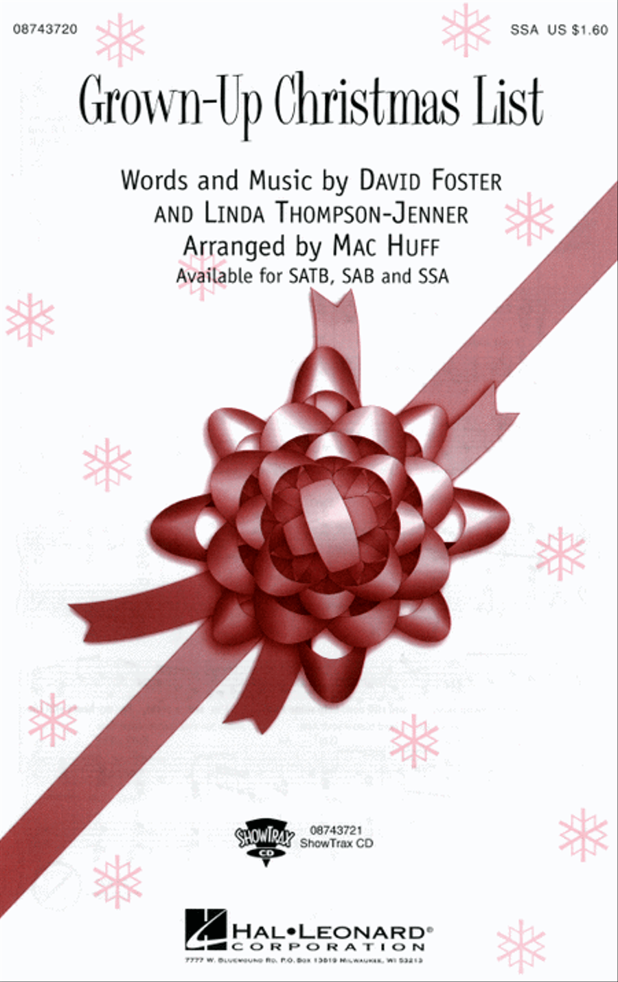 Grown-Up Christmas List SSA scores gallery preview page 1
